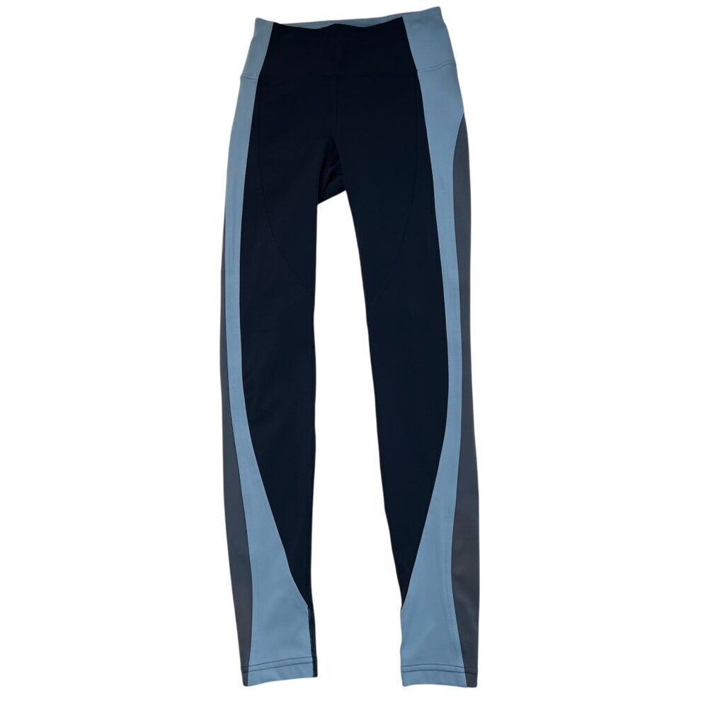 Lululemon Get Going Train Tight 28" Inseam True Navy Cascade Thunder Blue Size 4